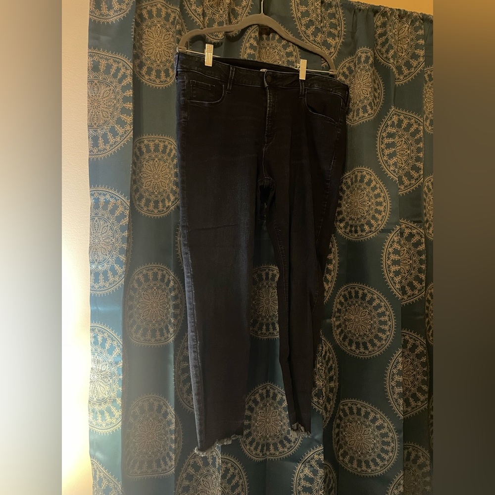 Dark Blue Ankle Length Old Navy Skinny Jeans